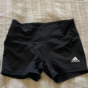 Adidas black athletic shorts